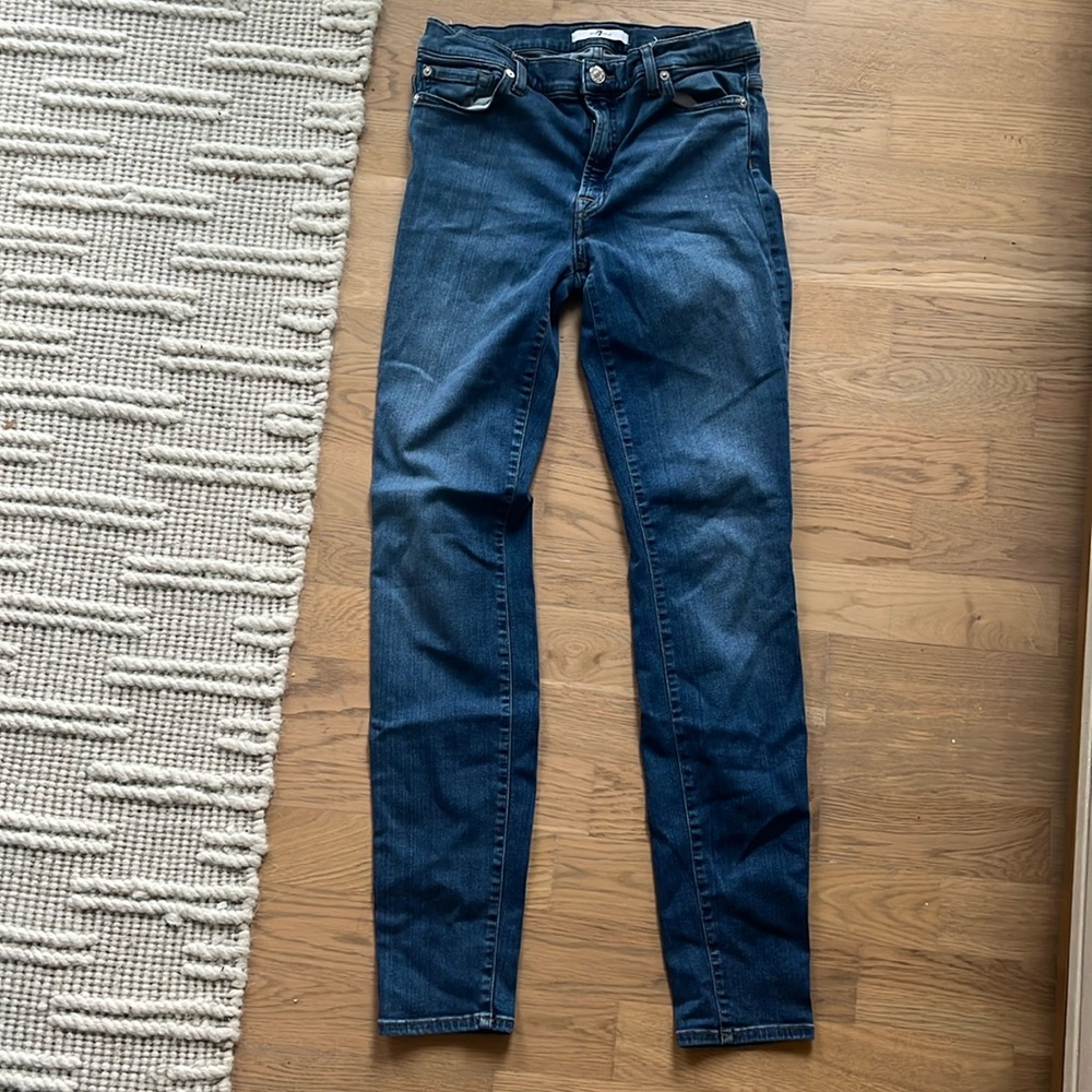 7 for all mankind skinny jeans